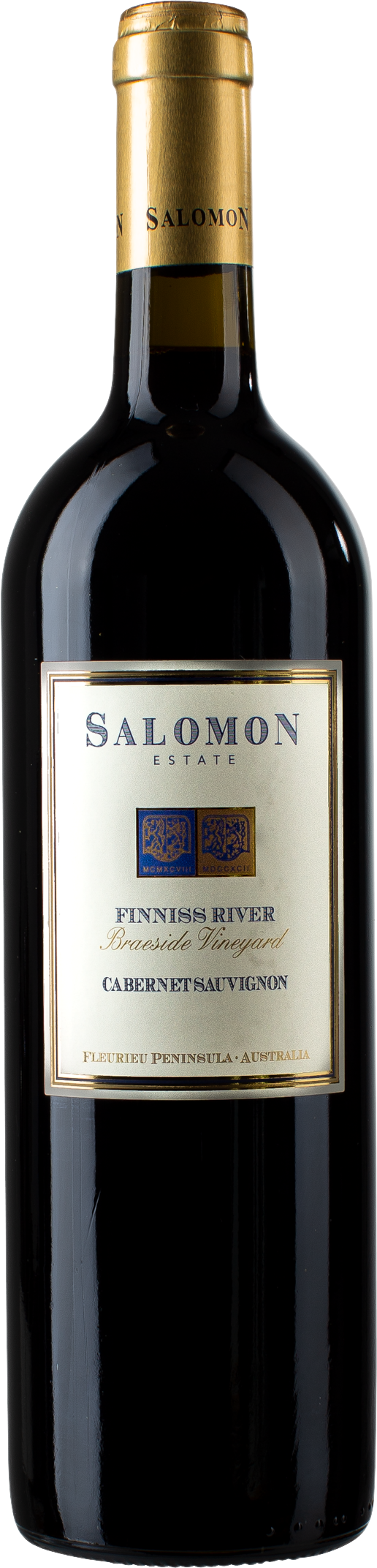 Salomon Estate Finniss River Braeside Vineyard Fleurieu Peninsula Cabernet Sauvignon 2020 Southern Fleurieu